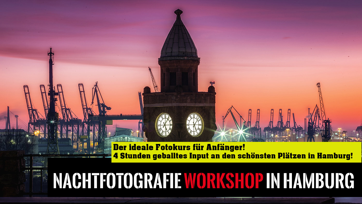 Nachtfotografie erlernen in Hamburg - Fotokurs